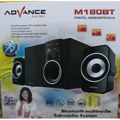 Speaker Aktif Bluetooth, FM Radio, Portable ADVANCE M180BT
