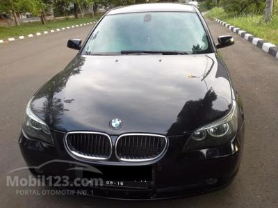 2006 BMW 523i 2.5 E60 KONDISI BAGUS BLACK ON BLACK