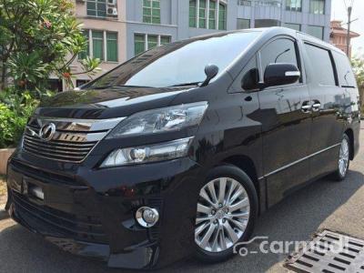 2012 Toyota Vellfire ZG AUDIOLESS PAKET KREDIT MENARIK