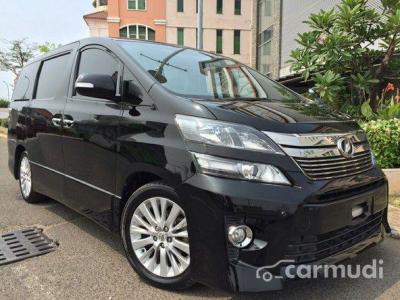 2013 Toyota Vellfire Z AUDIOLESS BLACK ON BLACK TDP ONLY 225JUTAAN