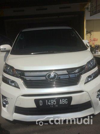 2013 Toyota Vellfire ZG audio less