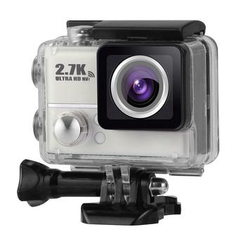 2.0 Inch LCD 2.7K 30FPS Ultra-HD 1080P 60FPS 14MP Wifi Cam Action Camera Support for HDMI AV-Out FPV 170° Wide-Angle Lens with Diving 45-meter (Intl)  