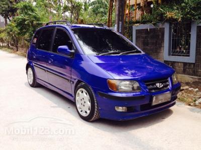 2002 Hyundai Matrix 1.6 Minivans Biru Manual