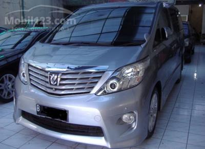 2008 Toyota Alphard 2.4 Type Tertinggi Terlengkap 3 Camera 18 Speaker Versi Jepang