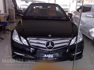 2012 Mercedes-Benz E250 1.8 coupe blue efficiency