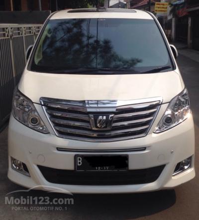 2012 Toyota Alphard 2.4 G