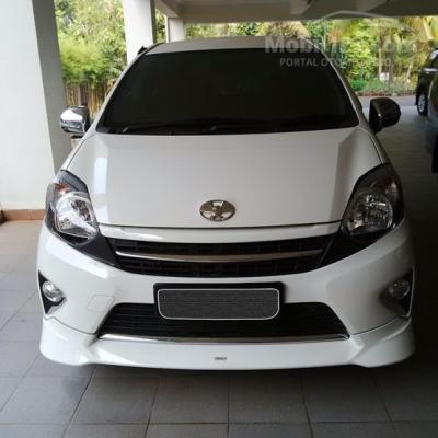 2014 Akhir Toyota Agya B100 989 TRD Sportivo Hatchback White