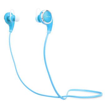 2015 Newest Qy8 Portable Stereo Bluetooth Earphone Headset for Samsung HTC Android Smart Phone Blue (Intl)  