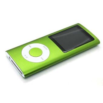 2GB Multiple Color Mp4/Mp3 Player with FM Recorder (Green)  