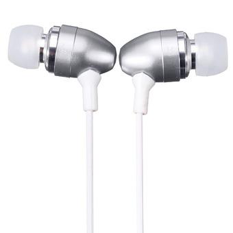 3.5mm Super Bass Stereo Headphone Earphone Headset for iPhone Samsung LG MP3 White  