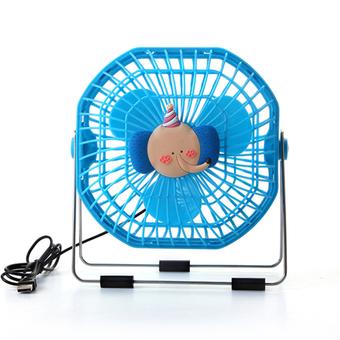 7 Inch Usb Plastic Small Fan Elephant  