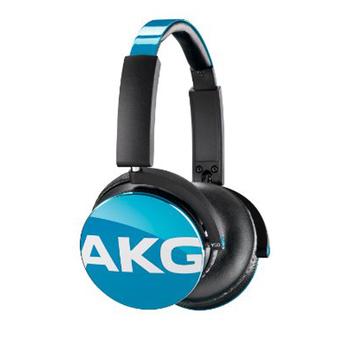 AKG Headphone Y50 With Mic - Biru  