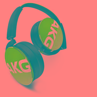 AKG Y50 Headphone - Teal  