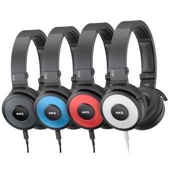 AKGY55 Professional 3D Foldable Stereo DJ Headphone (Black)  