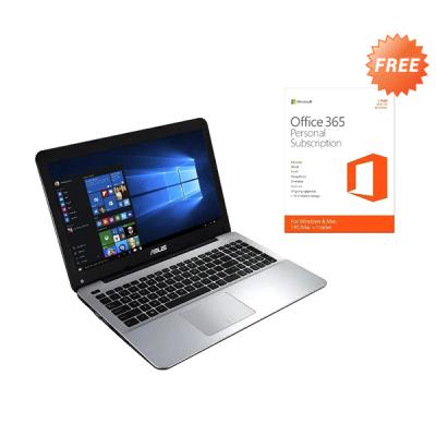 ASUS X555YA-XO062D Notebook [15.6"/A6/Radeon R4/500GB/DOS] + Office 365 Personal