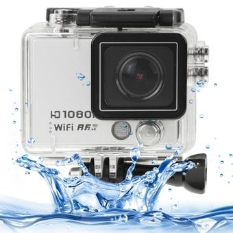 AT300 Full HD 1080P 2.0 inch LCD Screen WiFi Edition Sports Camera with 2.4GHz Remote Cotrol, 160 Degree Wide Angle View Lens, Waterproof Lever: IP65(White) (Intl)  