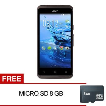 Acer Liquid Z410 - 8 GB - Hitam + Gratis Micro SD 8 GB  