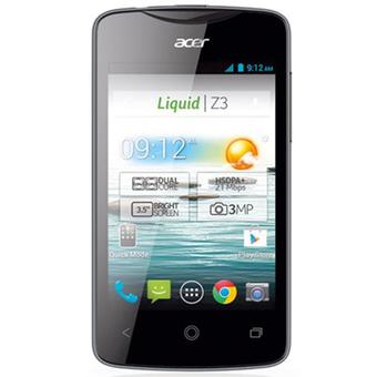 Acer Z130 Liquid Z3 Duos - Dual SIM - 4GB - Hitam  