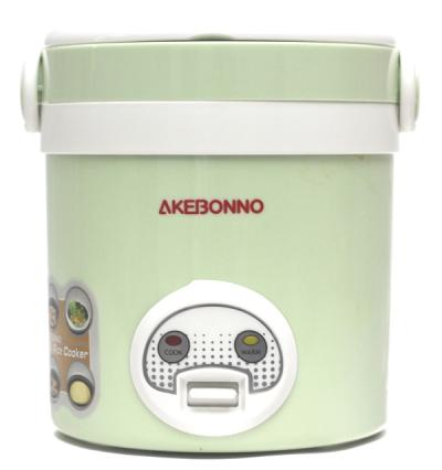 Akebonno MC-1688 Mini Rice Cooker - Hijau/Putih