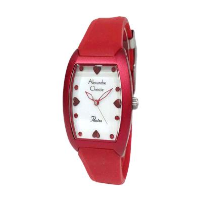 Alexandre Christie 2481LHRRESL Jam Tangan Wanita Red