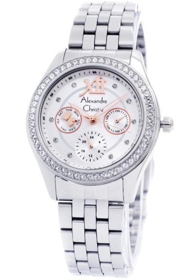 Alexandre Christie 2496 Jam Tangan Wanita - White