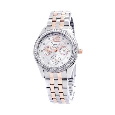 Alexandre Christie 2496 Rose Gold Jam Tangan Wanita