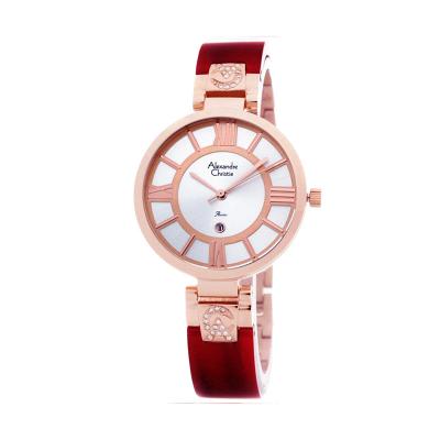 Alexandre Christie 2516 Passion Stainless Steel Jam Tangan Wanita - Merah