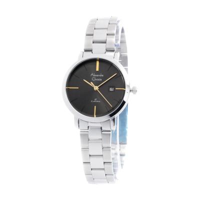 Alexandre Christie 2522 Hitam Kuning Jam Tangan Wanita