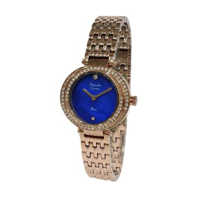 Alexandre Christie Jam Tangan Wanita 2442LHBRGMUDR Rosegold Blue