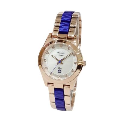 Alexandre Christie Passion 2491LDBRGMSBU Jam Tangan Wanita