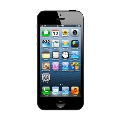 Apple Iphone 5 32GB Hitam Smartphone [Refurbished Garansi Distributor]