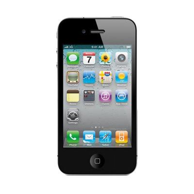 Apple iPhone 4 Hitam Smartphone [16 GB/Refurbish]