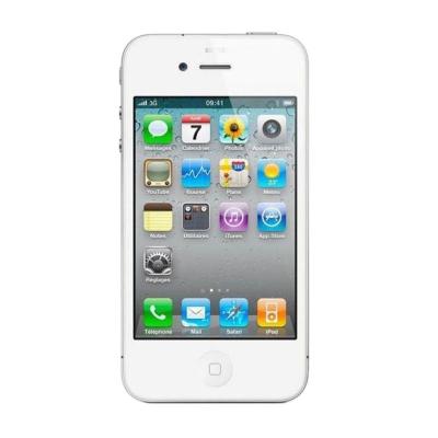 Apple iPhone 4 Smartphone - Putih [CDMA/16 GB/Refurbish]