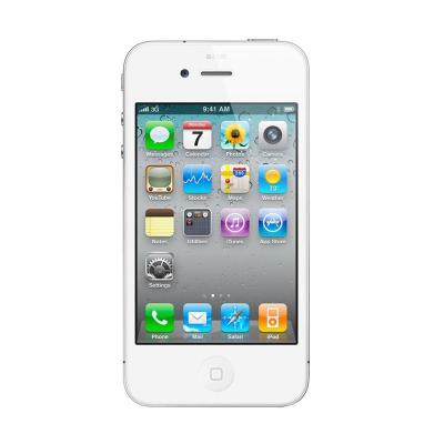 Apple iPhone 4S 16 GB Putih Smartphone [Refurbish]