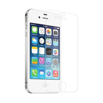 Apple iPhone 4S 32 GB Putih Smartphone [Refurbish] + Tempered Glass Screen Protector