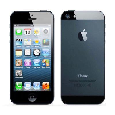 Apple iPhone 5 Hitam Smartphone [32 GB] + Tempered Glass