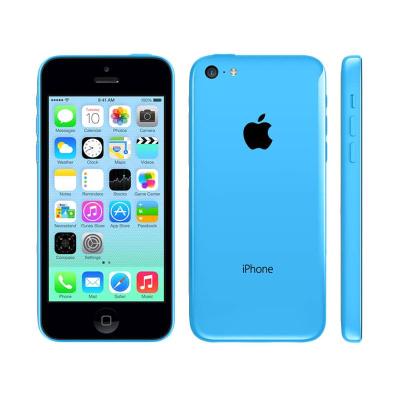 Apple iPhone 5C 16 GB Biru Smartphone (Refurbish)