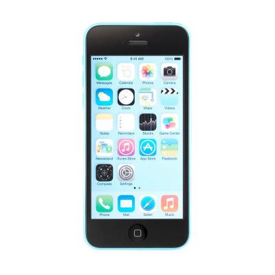 Apple iPhone 5C 16 GB Biru Smartphone [Refurbish]