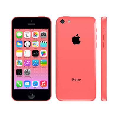 Apple iPhone 5C 16 GB Pink Smartphone [Refurbish] + Tempered Glass