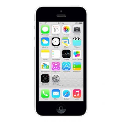 Apple iPhone 5C 16 GB Putih (Refurbish) Smartphone