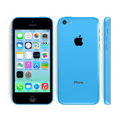 Apple iPhone 5C (Refurbish) 16 GB Biru Smartphone