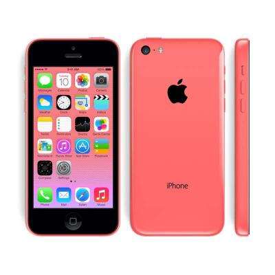 Apple iPhone 5C (Refurbish) 16 GB Pink Smartphone [Garansi Distributor]