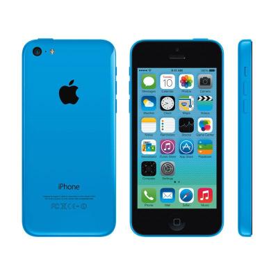 Apple iPhone 5c 16 GB Biru Smartphone [Refurbished Garansi Distributor]