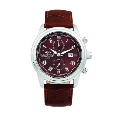 AquaSwiss V 20G5002 Cokelat Jam Tangan Pria