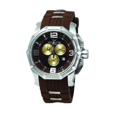 Aquaswiss Vessel XG 81XG009 Brown Jam Tangan Pria