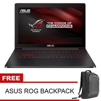 Asus G501JW-CN446T - 15.6" - Intel i7-4750HQ - 8GB - Hitam + Gratis Backpack  