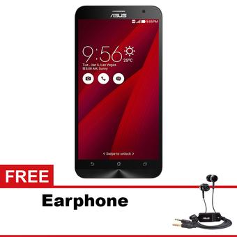 Asus Zenfone 2 ZE550 - 16GB - Merah + Gratis Earphone  