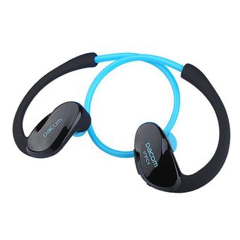 Athlete Bluetooth Headset Wireless Sport Headsfree Headphones Stereo Music Earphones fone de ouvido with microphone and NFC (Blue) (Intl)  