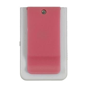 Audew Mirror Clip USB Digital Mp3 Music Player Maximum support 8GB TF Card Red(INTL)  