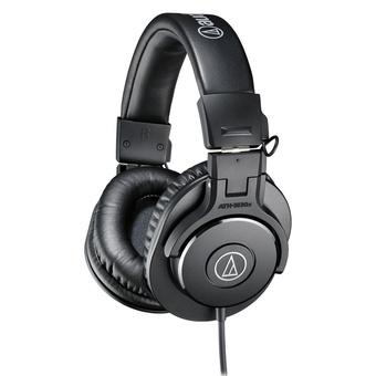 Audio-Technica ATH-M30x Over the Ear Headphone (Black) (Intl)  